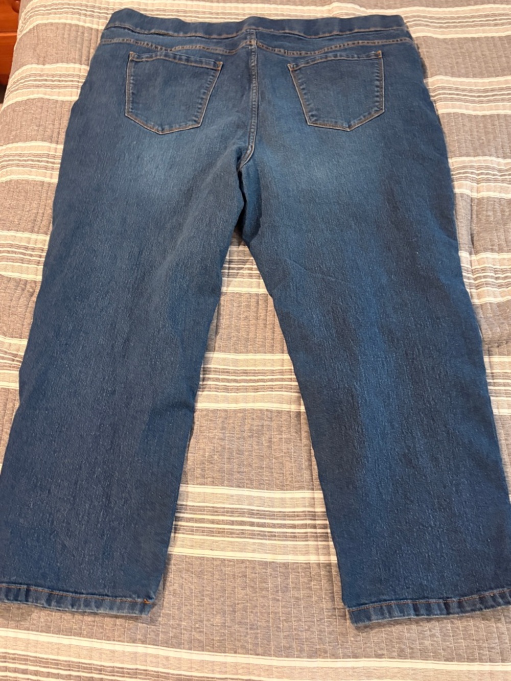 Terra & Sky Dark Blue Pull-On Women’s Size 2X - Picture 3 of 5